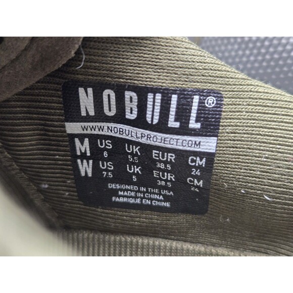 NOBULL Shoes Mens Size 6 Olive Green Trainer Athletic Lightweight Sneakers Gym main image 6
